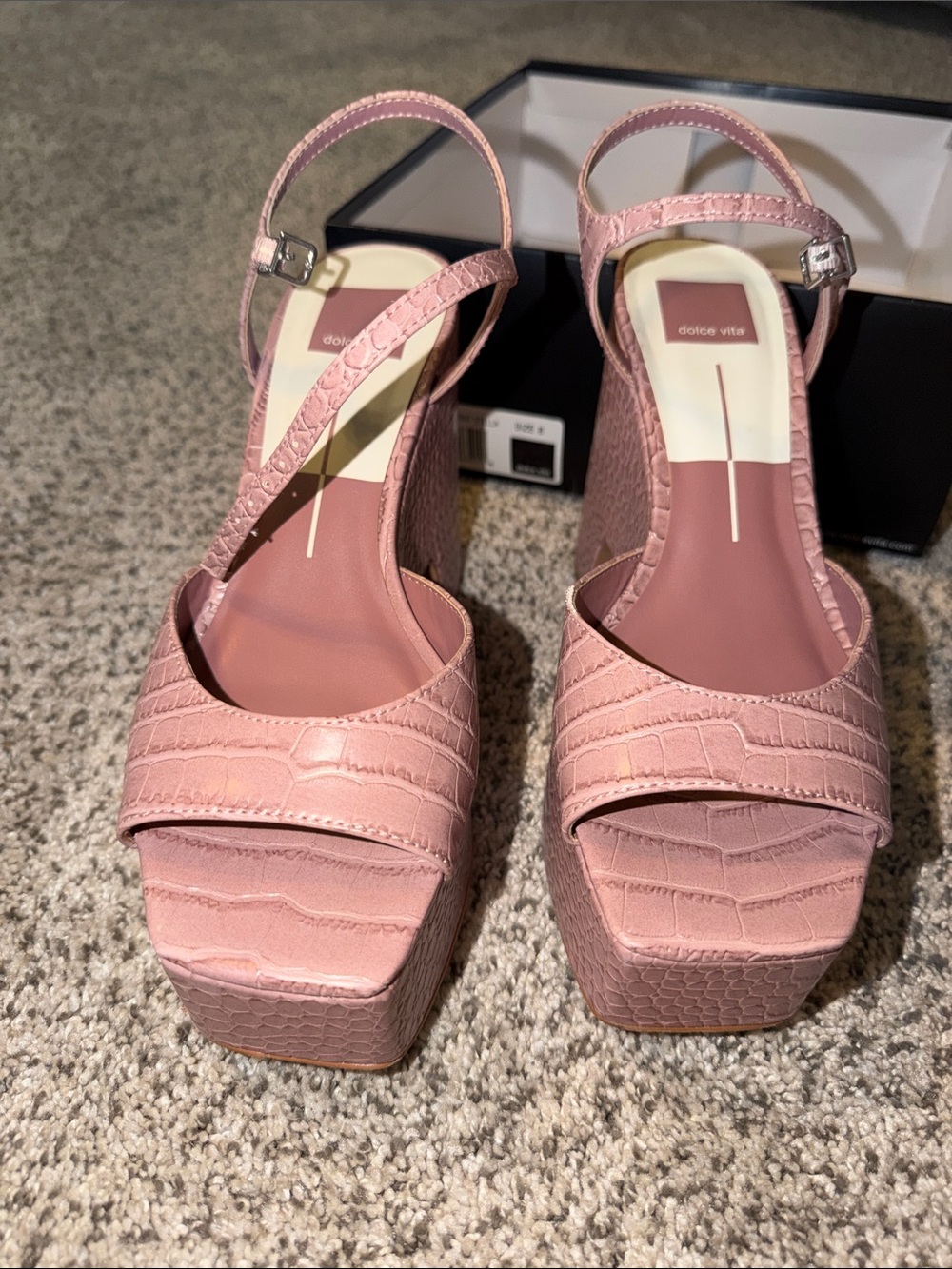 Dolce Vita Women's Rose Crocodile Print Stella